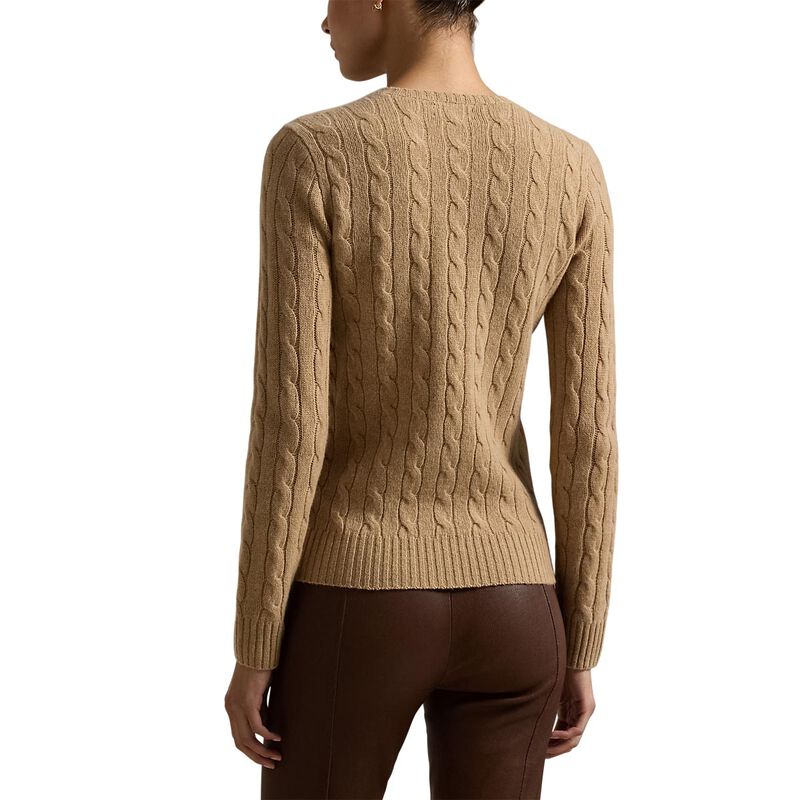 Polo Ralph Lauren Cable-Knit Wool-Cashmere Sweater image number 1